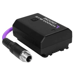 Kondor Blue Purple Female Locking DC Barrel 2.1 to FZ100 Dummy Battery Product Image 02