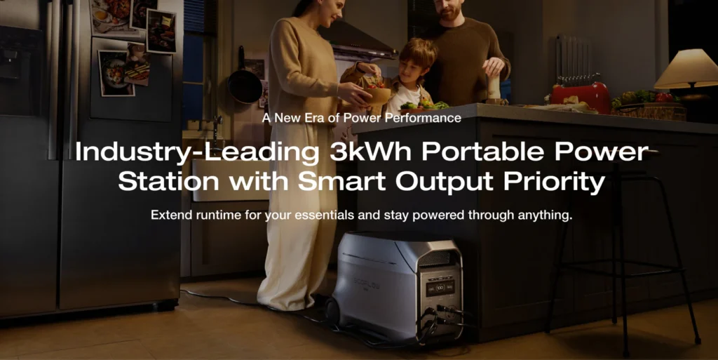 EcoFlow DELTA 3 Ultra Plus Banner