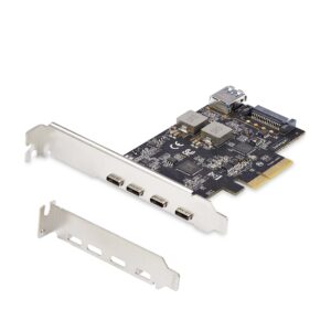 StarTech 5-Port USB-C PCIe Card Product Image 01